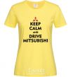 Women's T-shirt Drive Mitsubishi cornsilk фото