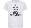 Kids T-shirt Drive Mitsubishi White фото