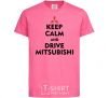 Детская футболка Drive Mitsubishi Ярко-розовый фото