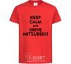 Детская футболка Drive Mitsubishi Красный фото