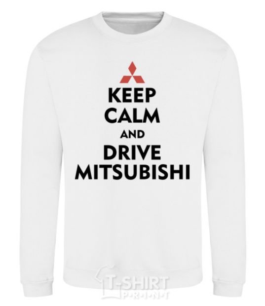 Sweatshirt Drive Mitsubishi White фото