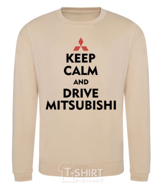Sweatshirt Drive Mitsubishi sand фото