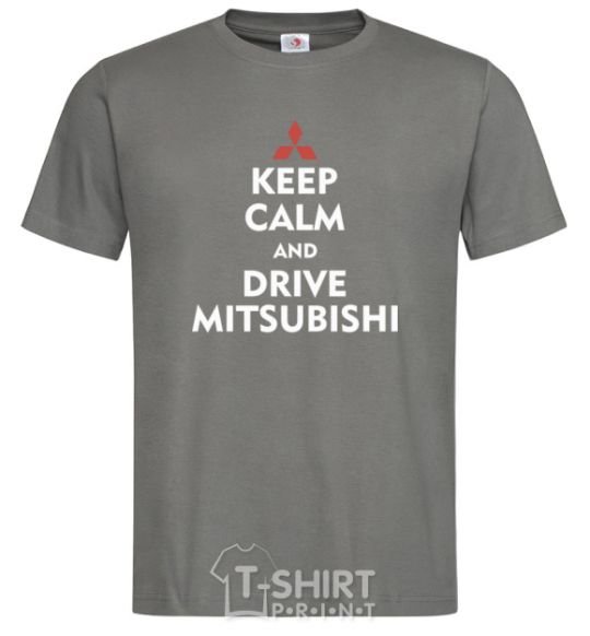 Мужская футболка Drive Mitsubishi Графит фото