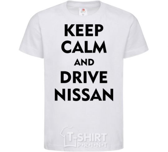 Детская футболка Drive Nissan Белый фото