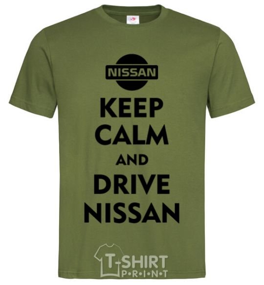 Men's T-Shirt Drive Nissan millennial-khaki фото