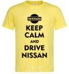 Men's T-Shirt Drive Nissan cornsilk фото