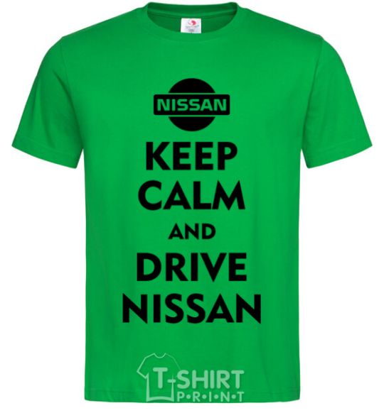 Men's T-Shirt Drive Nissan kelly-green фото
