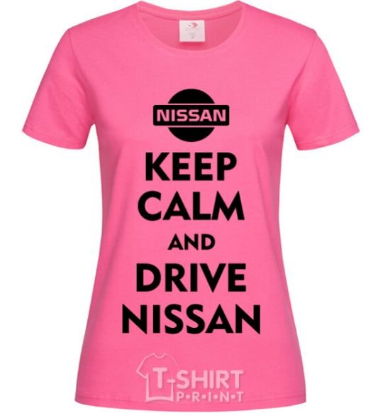 Women's T-shirt Drive Nissan heliconia фото