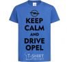 Kids T-shirt Drive Opel royal-blue фото