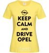 Women's T-shirt Drive Opel cornsilk фото