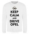 Sweatshirt Drive Opel White фото