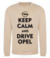 Sweatshirt Drive Opel sand фото