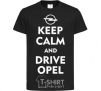 Детская футболка Drive Opel Черный фото