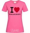 Women's T-shirt I Love Peugeot heliconia фото