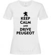 Женская футболка Drive Peugeot Белый фото