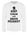 Sweatshirt Drive Peugeot White фото