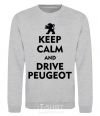 Sweatshirt Drive Peugeot sport-grey фото