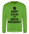 Sweatshirt Drive Peugeot orchid-green фото