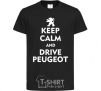 Детская футболка Drive Peugeot Черный фото