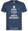 Мужская футболка Drive Peugeot Темно-синий фото