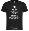 Мужская футболка Drive Peugeot Черный фото