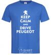 Men's T-Shirt Drive Peugeot royal-blue фото
