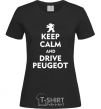 Женская футболка Drive Peugeot Черный фото