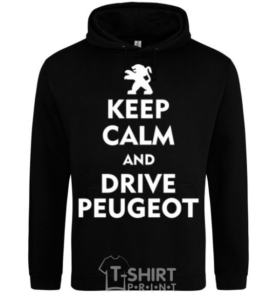 Men`s hoodie Drive Peugeot black фото