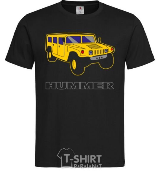 Мужская футболка Hummer Pic Черный фото