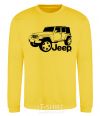 Sweatshirt JEEP yellow фото