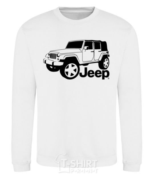 Sweatshirt JEEP White фото