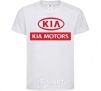Kids T-shirt Kia Motors White фото