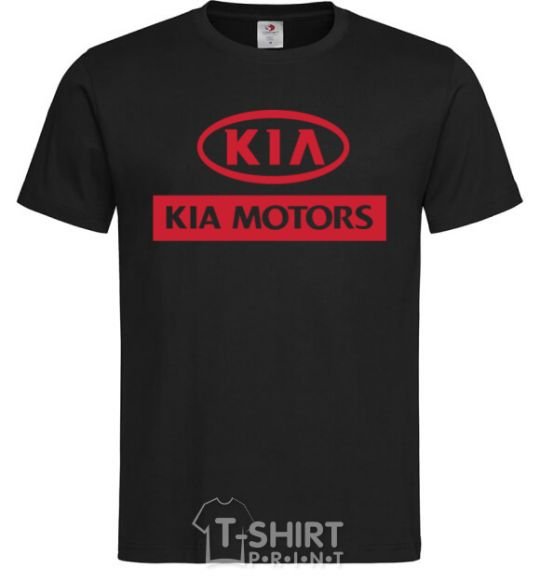Men's T-Shirt Kia Motors black фото