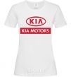 Женская футболка Kia Motors Белый фото