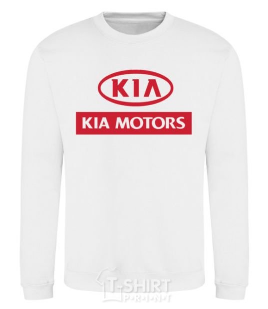 Sweatshirt Kia Motors White фото