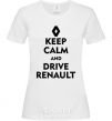 Women's T-shirt Drive Renault White фото