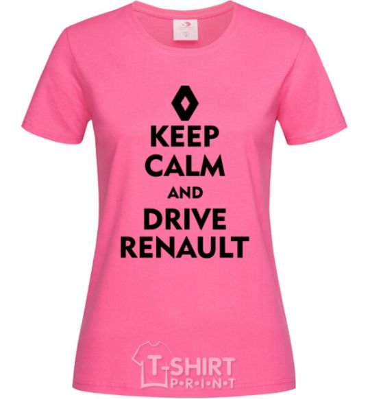 Women's T-shirt Drive Renault heliconia фото