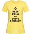 Women's T-shirt Drive Renault cornsilk фото