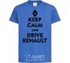 Kids T-shirt Drive Renault royal-blue фото