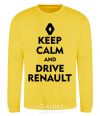 Sweatshirt Drive Renault yellow фото