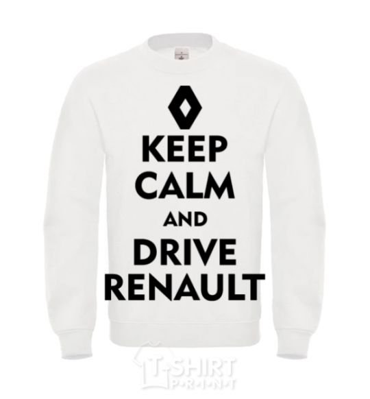 Sweatshirt Drive Renault White фото