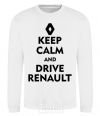 Sweatshirt Drive Renault White фото