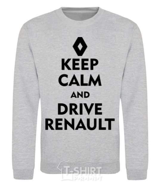 Sweatshirt Drive Renault sport-grey фото