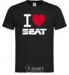 Men's T-Shirt I Love Seat black фото