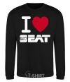 Sweatshirt I Love Seat black фото