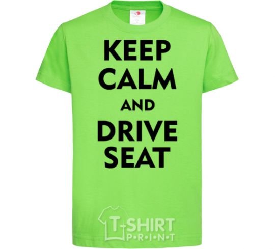 Детская футболка Drive Seat Лаймовый фото