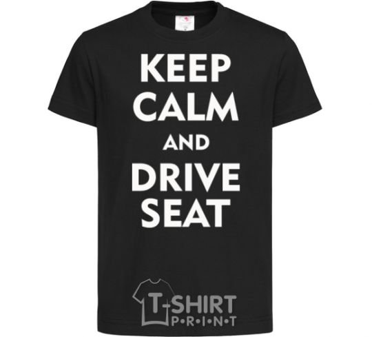Детская футболка Drive Seat Черный фото