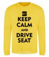 Sweatshirt Drive Seat yellow фото