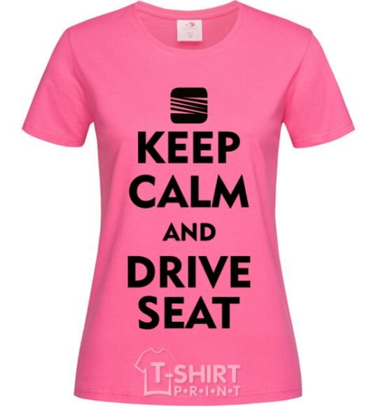 Women's T-shirt Drive Seat heliconia фото