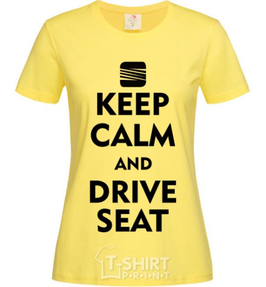 Women's T-shirt Drive Seat cornsilk фото